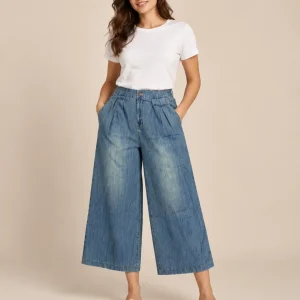 PANTALON BAGGY AZUL CLARO