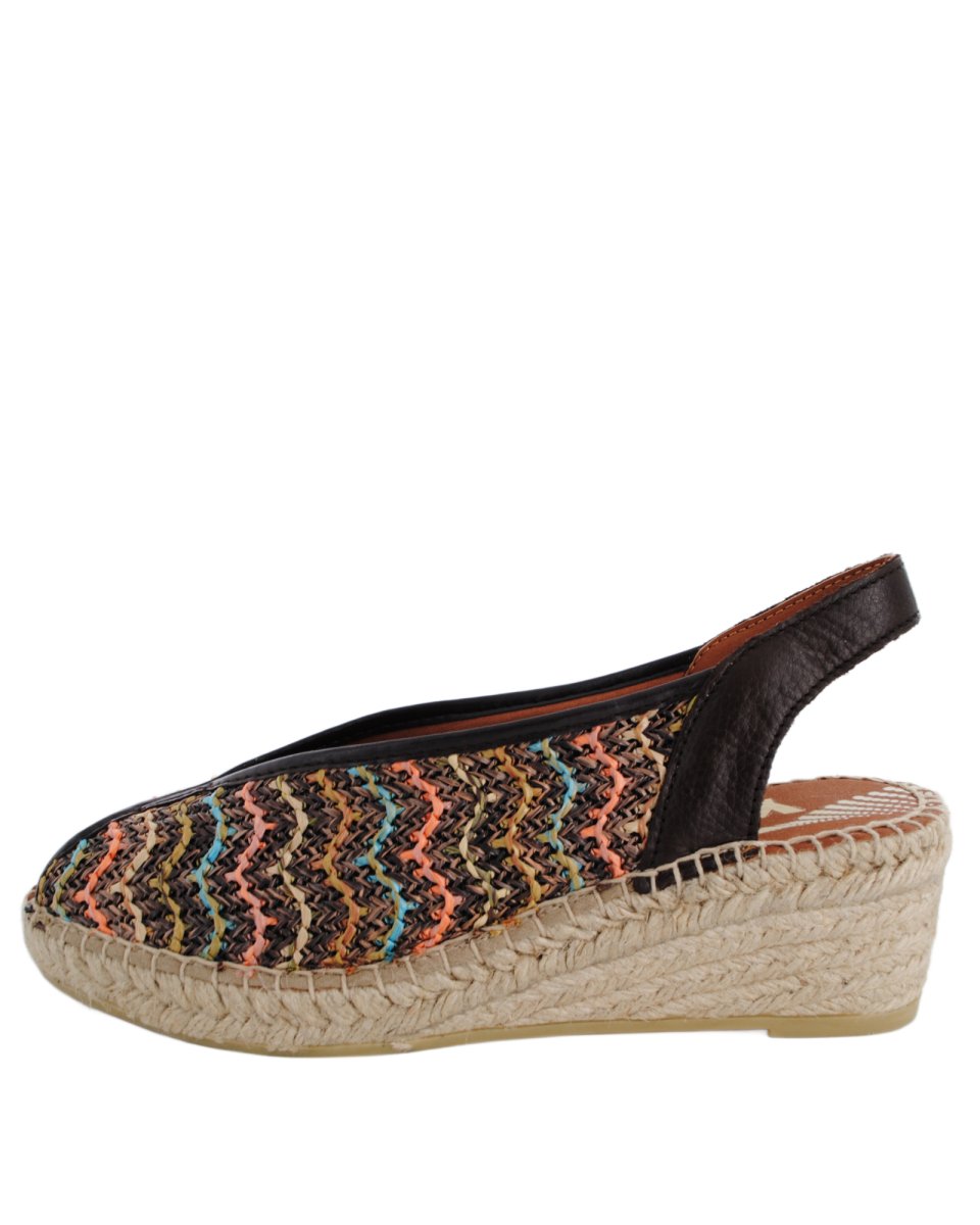 Sandalias Viguera Rafia Esparto Cuña V