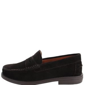 Zapatos Castellanos Antifaz Suela Goma Ante Marron