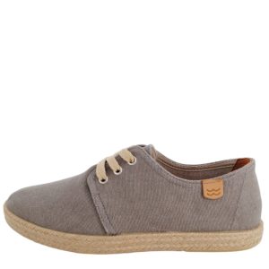 ZAPATO ALPARGATA CORDONES VAQUERA