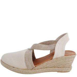 Sandalias Mediterranea Elásticos Esparto Cuña