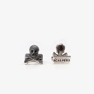 GEMELOS CALAVERAS PLATEADOS