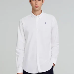 CAMISA OXFORD CALAVERA CONTRASTE