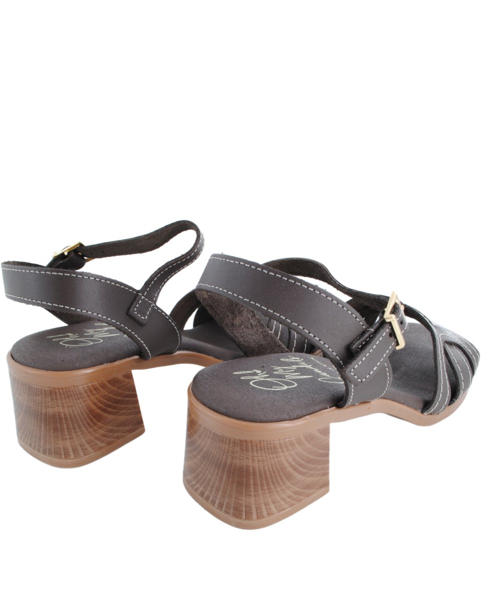 Sandalia Tacon Hebilla Herme W - Imagen 5