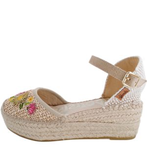 Sandalias Vidorreta Flores Hebilla