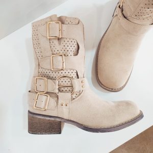 Botines Verenice Beige