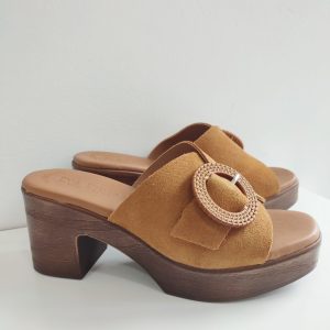 Sandalias Piel Azarina Camel