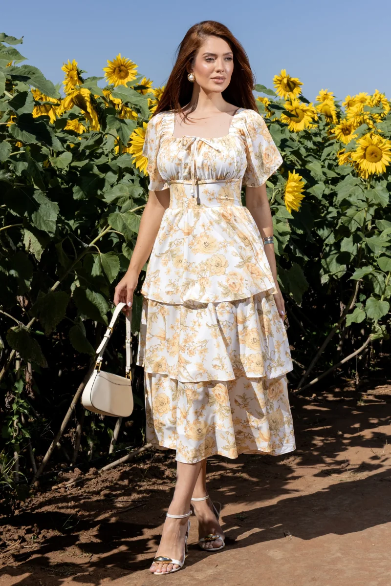Vestido Romántico Girasol - Imagen 4
