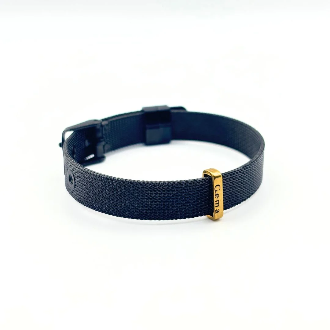 Pulsera Cinturón Negro - Imagen 5