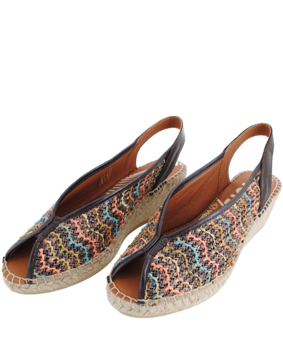 Sandalias Viguera Rafia Esparto Cuña V - Imagen 4