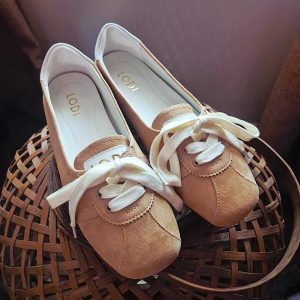 Zapato Bailarina Deportiva BETO Beige de LODI