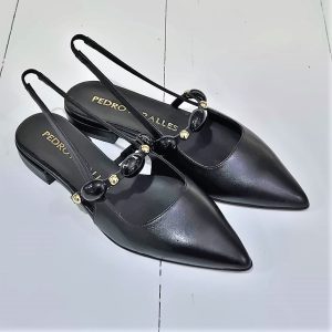 Zapato Bailarina NATUR Negro de PEDRO MIRALLES
