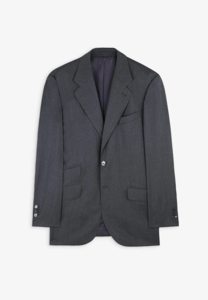 TRAJE CLÁSICO LANA GRIS - Imagen 8