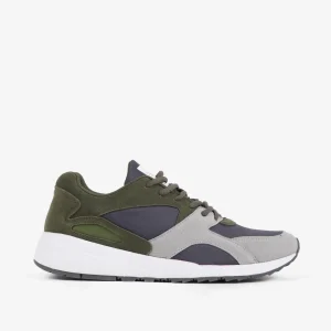 SNEAKERS COMBINADA SUELA ANCHA