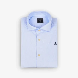 CAMISA VESTIR CUADROS CALAVERA CONTRASTE