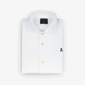 CAMISA VESTIR LISA CALAVERA CONTRASTE
