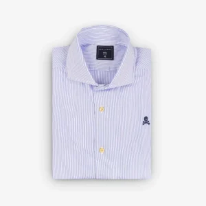 CAMISA VESTIR RAYAS CALAVERA CONTRASTE