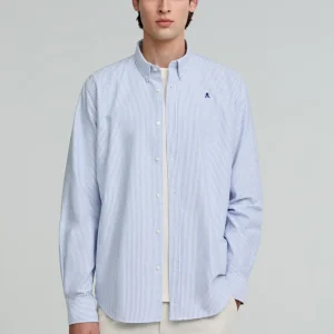 CAMISA OXFORD CALAVERA CONTRASTE