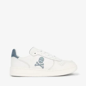 SNEAKERS PIEL DETALLE CONTRASTE