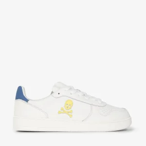 SNEAKERS PIEL DETALLE CONTRASTE