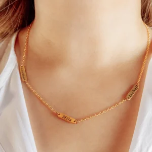 Collar Plaquitas