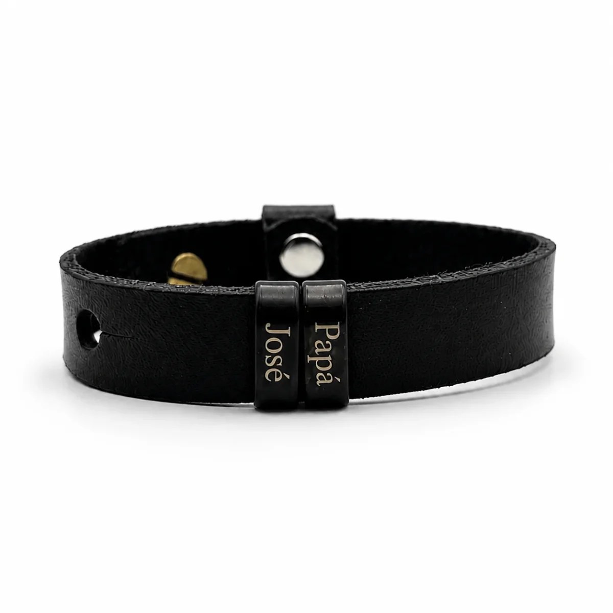Pulsera Black Belt (piel original) - Imagen 6
