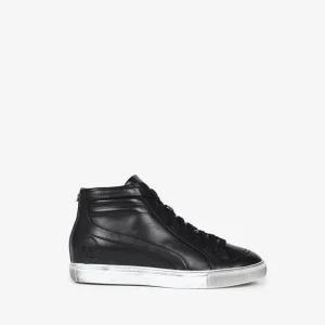 SNEAKERS ALTAS PIEL