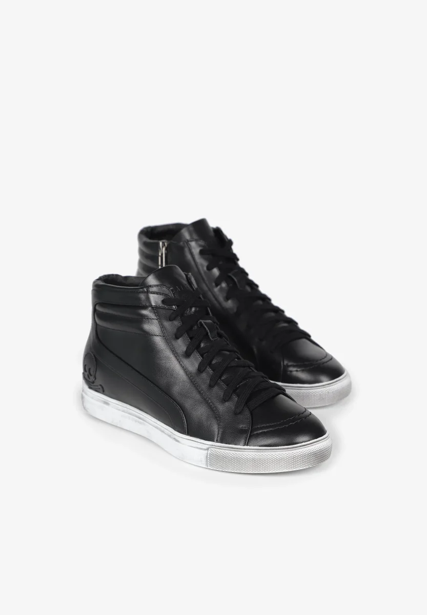 SNEAKERS ALTAS PIEL - Imagen 5