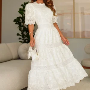 Vestido Bianca Bella | Encaje Blanco