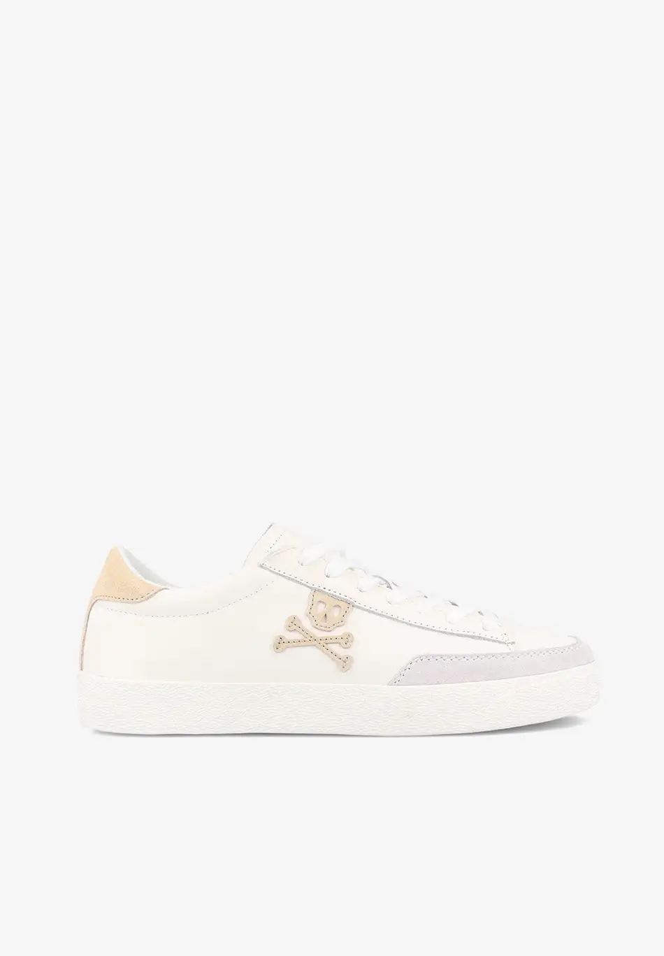 SNEAKERS BAJAS CALAVERA CONTRASTE