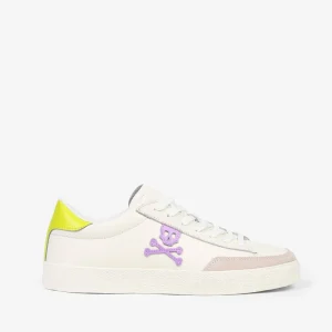 SNEAKERS BAJAS CALAVERA CONTRASTE