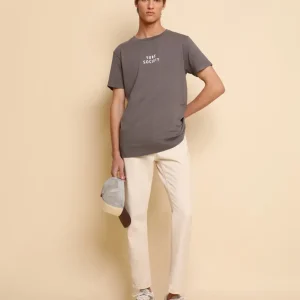 CAMISETA TEXTO CONTRASTE