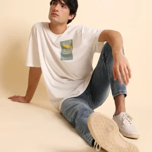CAMISETA  OVERSIZE PRINT LETRA