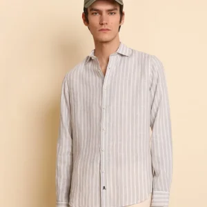 CAMISA LINO RAYAS