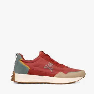 SNEAKERS CALAVERA SUELA CURVA