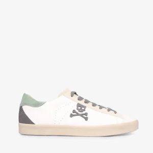 SNEAKERS BAJAS CALAVERA LATERAL