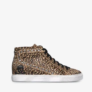 SNEAKERS BOTAS ANIMAL PRINT TACHAS