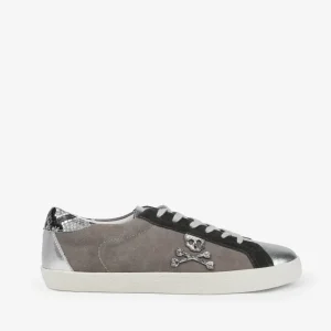SNEAKERS BAJAS DETALLES ANIMAL PRINT