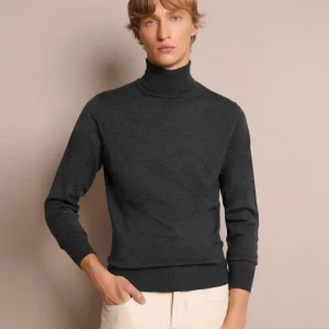 JERSEY CUELLO VUELTO CALAVERA LANA