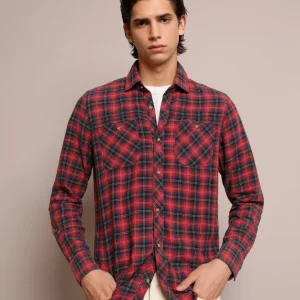 CAMISA CUADROS BOLSILLOS