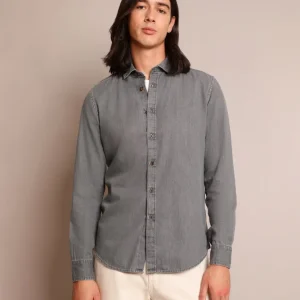 CAMISA DENIM LAVADA