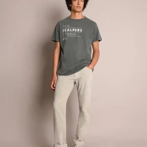 CAMISETA LAVADA SCALPERS STUDIO