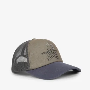 GORRA TRUCKER CALAVERA FRONTAL