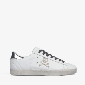 SNEAKERS BAJAS CALAVERA GLITTER