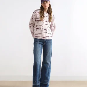 CHAQUETA RAYAS TIE DYE