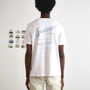 CAMISETA LAVADA PRINT TEXTO