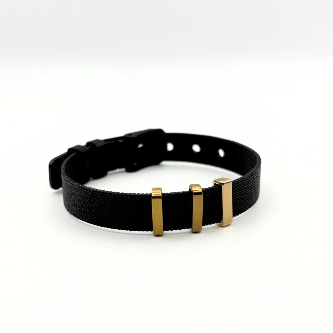 Pulsera Cinturón Negro - Imagen 6