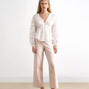 BLUSA CALADOS LAZO