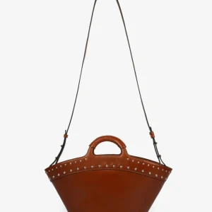 BOLSO CAPAZO PIEL TACHAS
