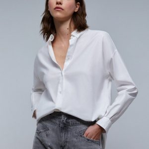 CAMISA OXFORD CUELLO BOTONES